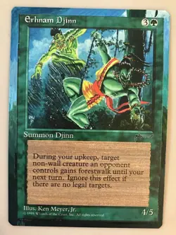 Erhnam Djinn (Chronicles) ALTERED floating border style, hand painted! - Image 1