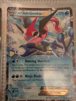Ash-Greninja EX XY133 Holo Promo Pokemon Card Near Mint Condition - Image 1