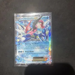 Ash-Greninja EX XY133 Holo Promo Pokemon Card Near Mint Condition - Image 1
