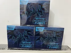 Pokemon TCG Mega Evolution Phantasmal Flames ETB Elite Trainer Box Sealed - Image 1