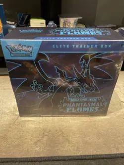 Pokemon TCG: Mega Evolution Phantasmal Flames ETB - Image 1
