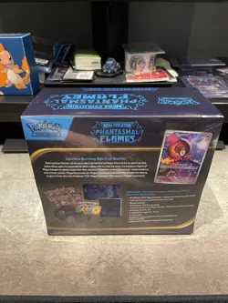 Pokemon TCG: Mega Evolution Phantasmal Flames ETB - Image 3
