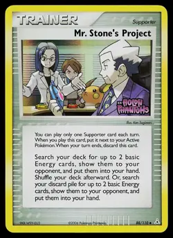 Pokemon Card - Mr. Stone's Project Holon Phantoms 88/110 Reverse Holo Stamped - Image 1