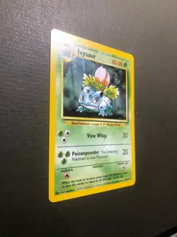 Pokemon TCG Ivysaur 30/102 Base Set Uncommon 1999-2000 Vintage Card Nice! - Image 2