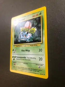 Pokemon TCG Ivysaur 30/102 Base Set Uncommon 1999-2000 Vintage Card Nice! - Image 3