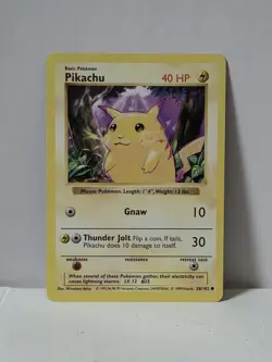 Pokemon Card 1999 Pikachu Shadowless Yellow Cheeks Base Set Limited Japan - Image 1