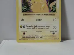 Pokemon Card 1999 Pikachu Shadowless Yellow Cheeks Base Set Limited Japan - Image 4