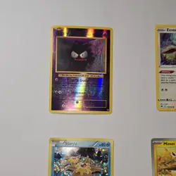Lot of 4 Pokemon TCG Basic Cards Gastly Eevee Staryu Minun Holo Regular - Image 3