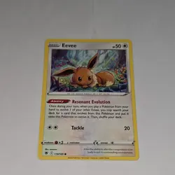 Lot of 4 Pokemon TCG Basic Cards Gastly Eevee Staryu Minun Holo Regular - Image 4