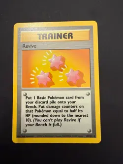 Pokemon TCG Trainer Card Revive Base 89/102 Regular Near Mint! - Image 1