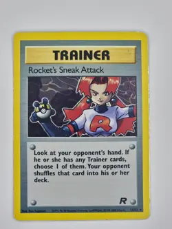 Rocket's Sneak Attack 16/82 Team Rocket Holo Pokemon Card TCg - Image 1