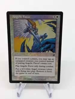 Angelic Favor FOIL Nemesis PLD White Uncommon MAGIC GATHERING CARD - Image 1