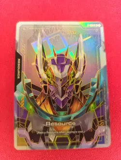 GUNDAM CARD GAME RESOURCE CARD - GFreD R-025 C++ FOIL - GD03 STEEL REQUIEM - Image 1