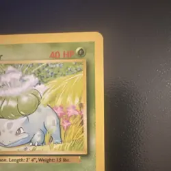 Pokemon TCG Bulbasaur Base Set, Unlimited Common Card 44/102, Lightly Played - Image 4