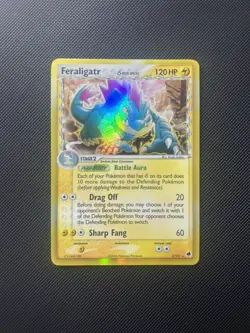 Pokemon TCG Feraligatr Delta Species 2/101 Reverse Holo Card LP/NM - Image 1