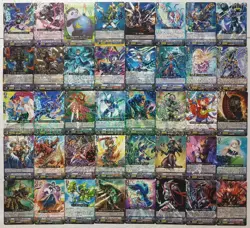 Lot of 40 Japanese Cardfight!! Vanguard Rare Card Set - Image 1