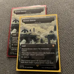 MTG - Barrow-Downs - Bojuka Bog -Commander: The Lord of the Rings - NM - Image 1