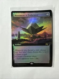 Monument to Endurance (Extended Art) Aetherdrift Foil - Image 3