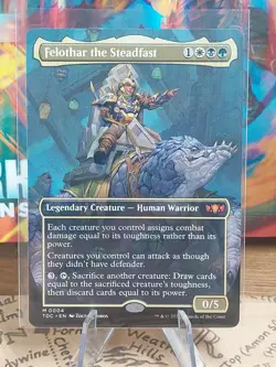 Mtg. Felothar the Steadfast. Borderless. Tarkir: Dragonstorm. Pack Fresh - Image 1