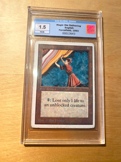 MTG Rukh Forcefield Unlimited EGS Graded 1.5 - Image 1