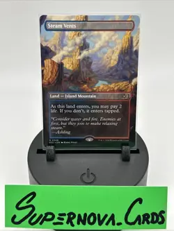 MTG Lorwyn Eclipsed - Steam Vents (Borderless) Regular - Image 1