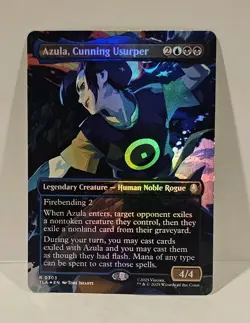 Azula, Cunning Usurper (Borderless) - FOIL Avatar: The Last Airbender 303 - MTG - Image 1