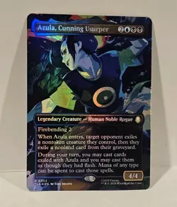 Azula, Cunning Usurper (Borderless) - FOIL Avatar: The Last Airbender 303 - MTG - Image 3