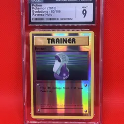 2016 Pokemon Potion Reverse Holo 83/108 XY Evolutions - CGC 9 Gem Mint - Image 1
