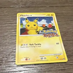 Pokemon Rumble Pikachu & Mew 2 Card Lot 2009 Nintendo Basic English - Image 2