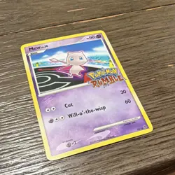 Pokemon Rumble Pikachu & Mew 2 Card Lot 2009 Nintendo Basic English - Image 4