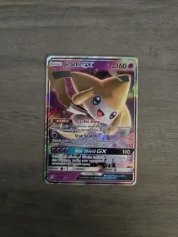Pokemon TCG Jirachi GX 79/236 Sun & Moon Unified Minds Ultra Rare Holo - Image 2