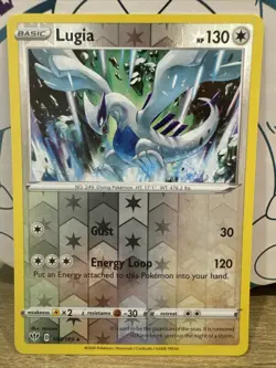 Pokemon Lugia 140/189 Darkness Ablaze Reverse Holo Card NM - Image 1