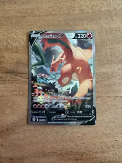 Charizard V (Alternate Art) 154/172 SWSH Brilliant Stars 2022 Pokemon - Image 1