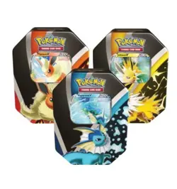Pokemon TCG: Eeveelutions Vaporeon Tin Set [English Sealed 2018 Set of 3] - Image 1