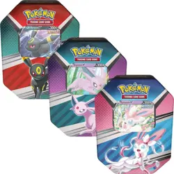 Pokemon TCG: Eeveelutions Umbreon Tin Set [English Sealed 2018 Set of 3] - Image 1