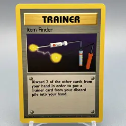 Item Finder 74/102 - Base Set - Rare - Pokemon TCG - Image 2