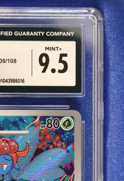 Gloom 109/108 CGC 9.5 MINT+ Ruler of the Black Flame Pokemon 2023 - US Seller - Image 5