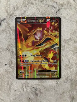 Pokemon TCG Charizard EX Black Star Full Art Holo Promo Card #XY121 - Image 1