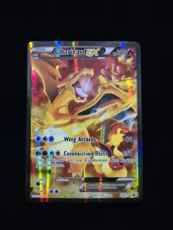 Charizard EX XY121 Black Star Promo Full Art Holo Pokemon Card NM 2016 - Image 1