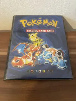 Vintage Pokemon Trading Card Game Binder 1999 pokemon card bundle - Image 1