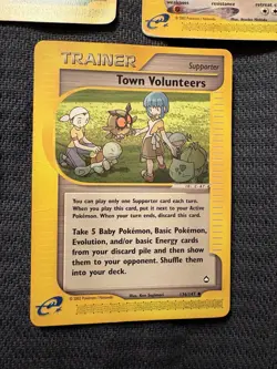 Vintage Pokemon Card Eseries Bundle Skyridge Aquapolis Etc - Image 5