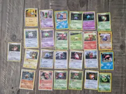 Pokemon Cards - Yuka Morii - 25 Card Vintage Bundle - Clay/Plasticine Pokemon - Image 1
