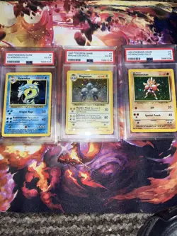 Vintage Pokemon Card PSA Bundle Mewtwo,Ninetails,Gyrados,Magneton,Hitmonchan - Image 2