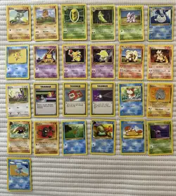 Pokemon TCG Card WOTC Vintage Bundle - No Duplicates - 25 Cards - Image 1