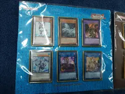 Yugioh 25th Anniversary Metal Pin Set Blue And Brown Blue Eyes-Chaos Emperor - Image 2