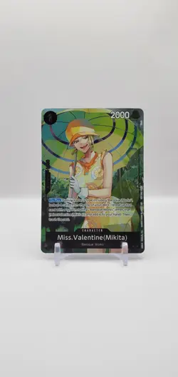 Miss.Valentine (Mikita) (Dash Pack) OP14 One Piece The Azure Sea's Seven - Image 1