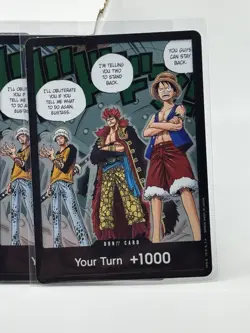 10 x “Three Captains” DON!! DP04 500 YEARS IN THE FUTURE OP07 One Piece TCG Eng - Image 2