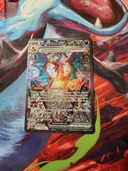 Pokemon TCG Charizard EX Sir Obsidian Flames 223/197 Full Art Secret Rare Card - Image 1