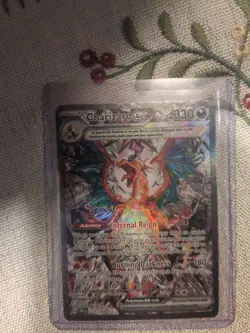Pokemon TCG Charizard EX Sir Obsidian Flames 223/197 Full Art Secret Rare Card - Image 1