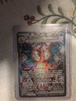 Pokemon TCG Charizard EX Sir Obsidian Flames 223/197 Full Art Secret Rare Card - Image 3